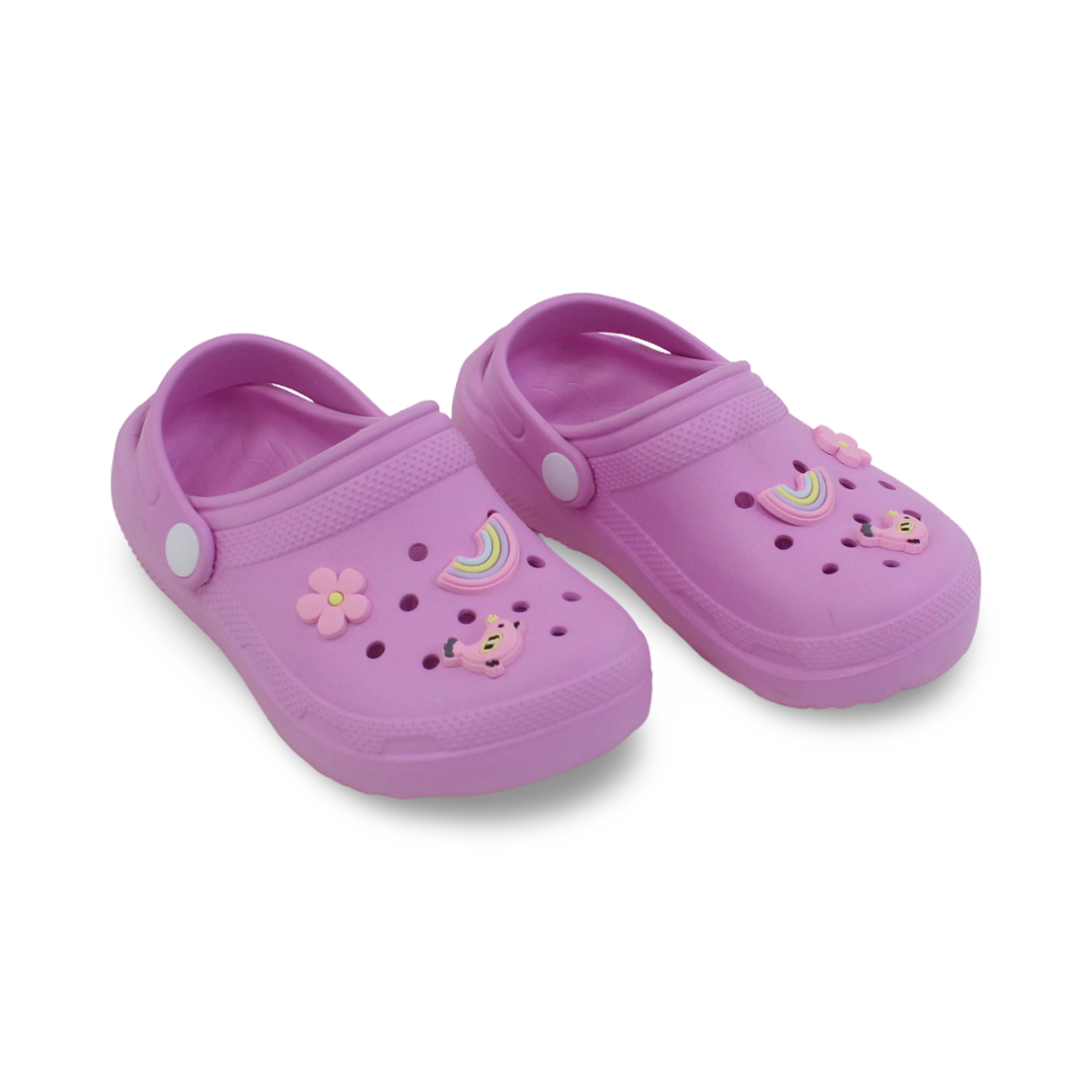 Girls Rubber Crocs – Pink