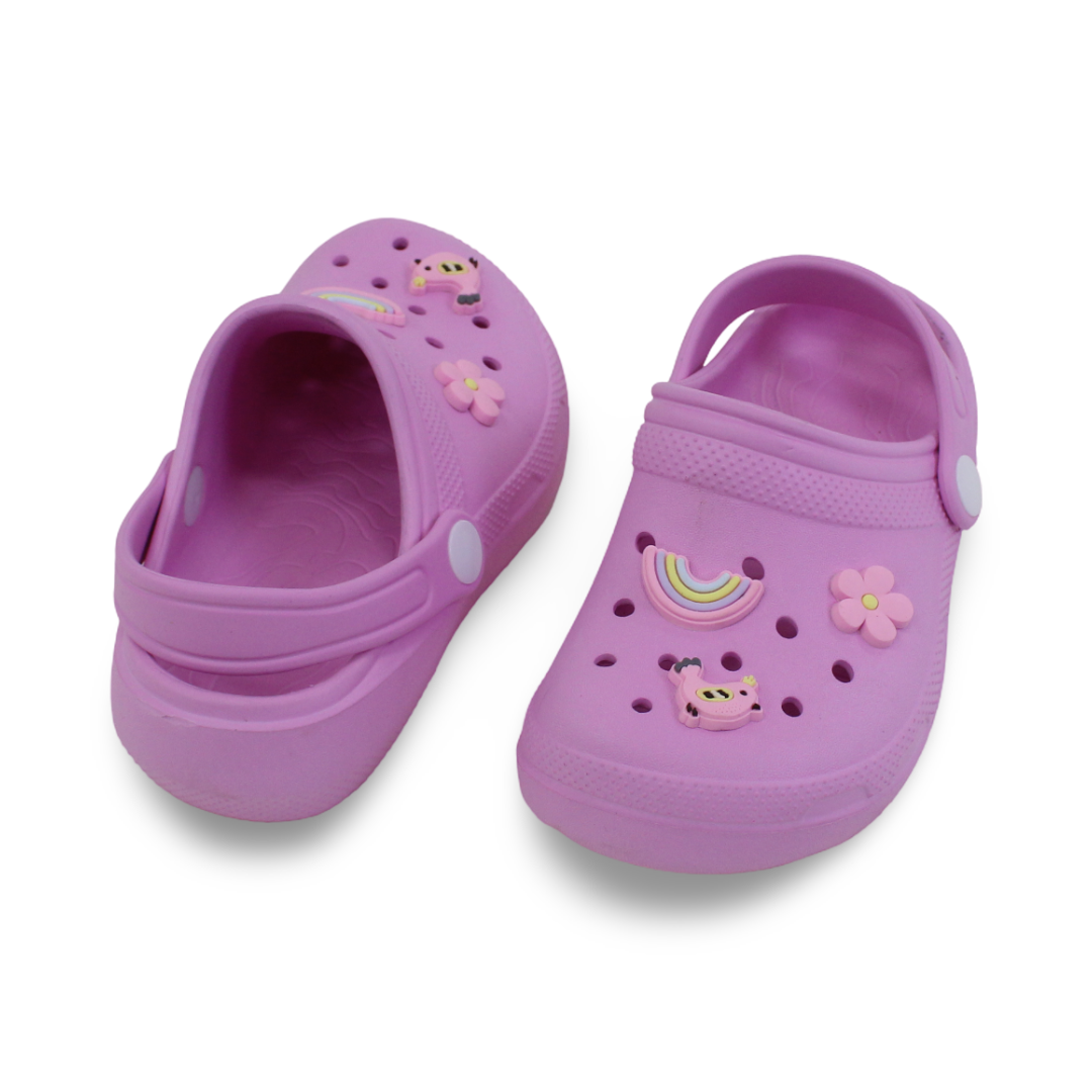 Girls Rubber Crocs – Pink