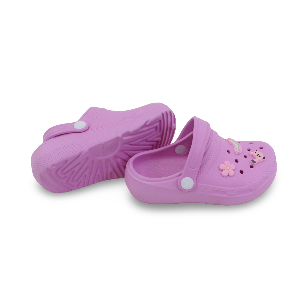 Girls Rubber Crocs – Pink