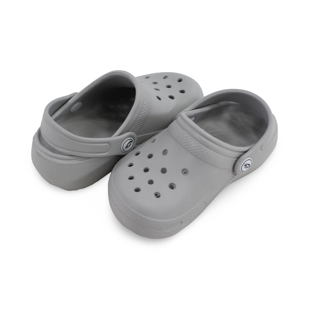 Unisex Baby Rubber Crocs – Grey
