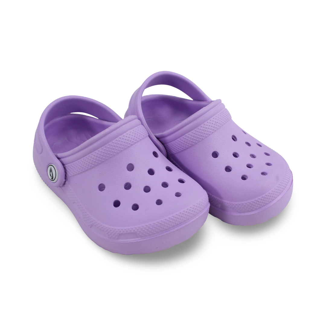Baby Girls Rubber Crocs – Purple - Clothing - Egypt Gulf