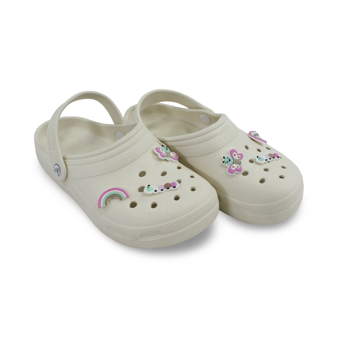 Boys Rubber Crocs – Off-White - Clothing - Egypt Gulf