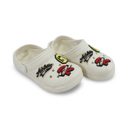 Boys Rubber Crocs – Off-White
