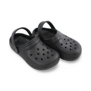 Unisex Rubber Crocs – Black