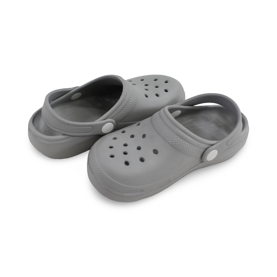 Unisex Rubber Crocs – Grey