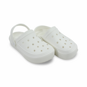 Unisex Rubber Crocs – White