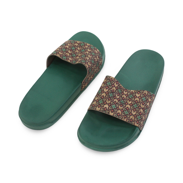 Girls Rubber Slippers – Green