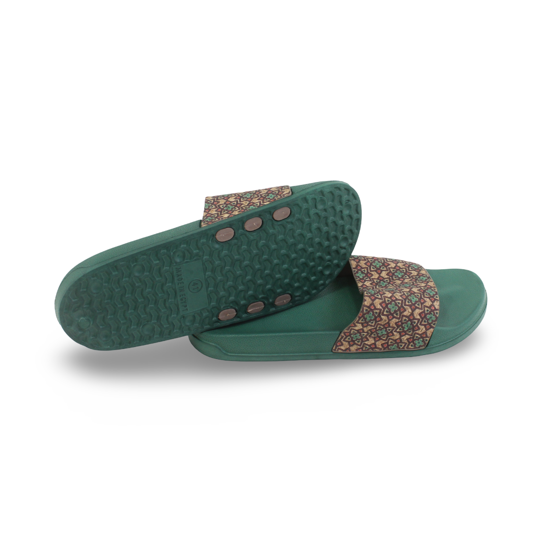 Girls Rubber Slippers – Green