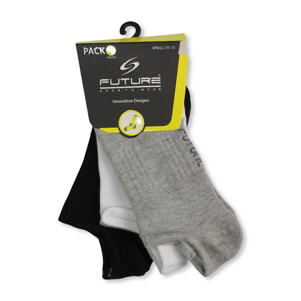 Unisex Cotton Low-Cut Socks - Clothing - Solo Tex