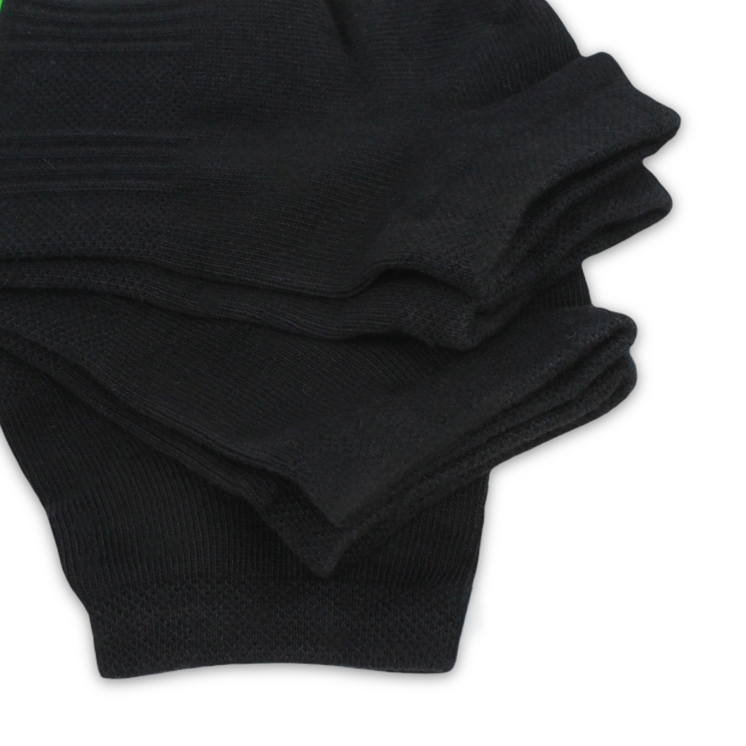Future Fit Unisex Cotton Low-Cut Socks (M Size) – Pack Of 3