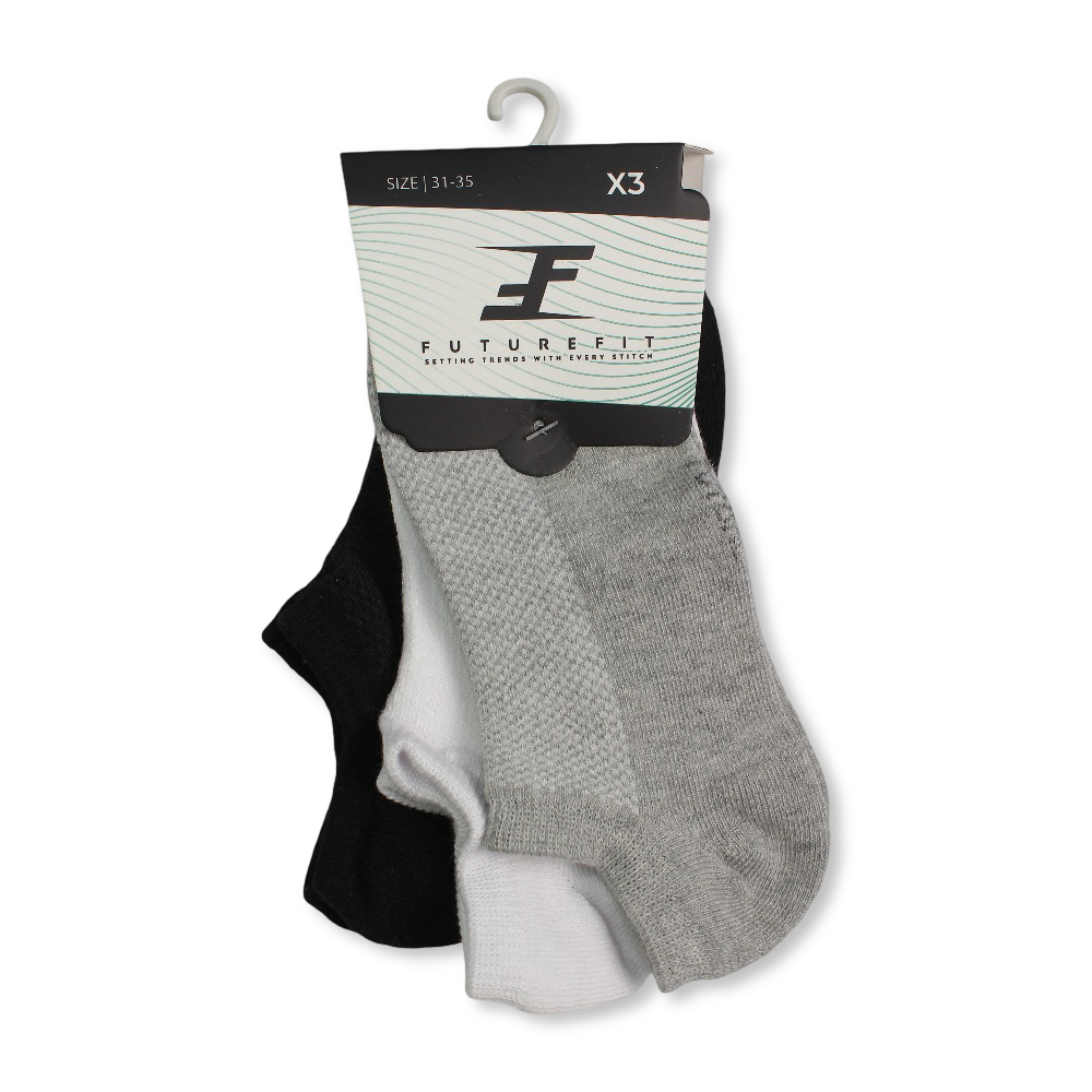 Unisex Cotton Low-Cut Socks - Clothing - Solo Tex