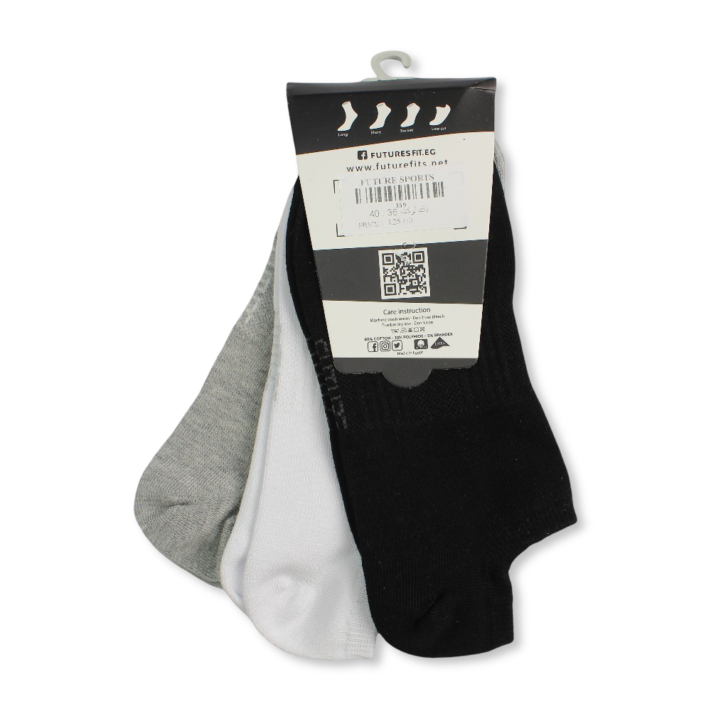 Unisex Cotton Low-Cut Socks