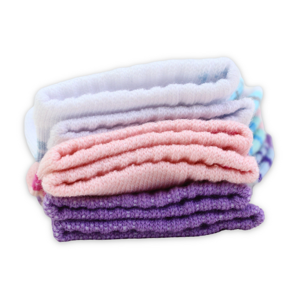 Future Fit Baby Girls Cotton Socks – Pack Of 3