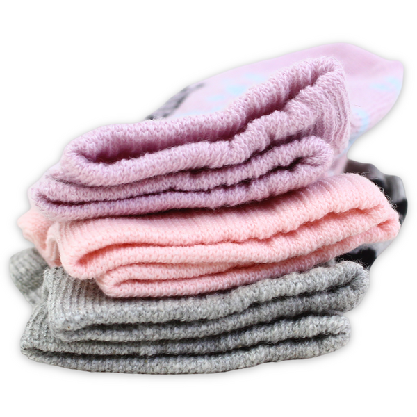 Future Fit Baby Girls Cotton Socks – Pack Of 3