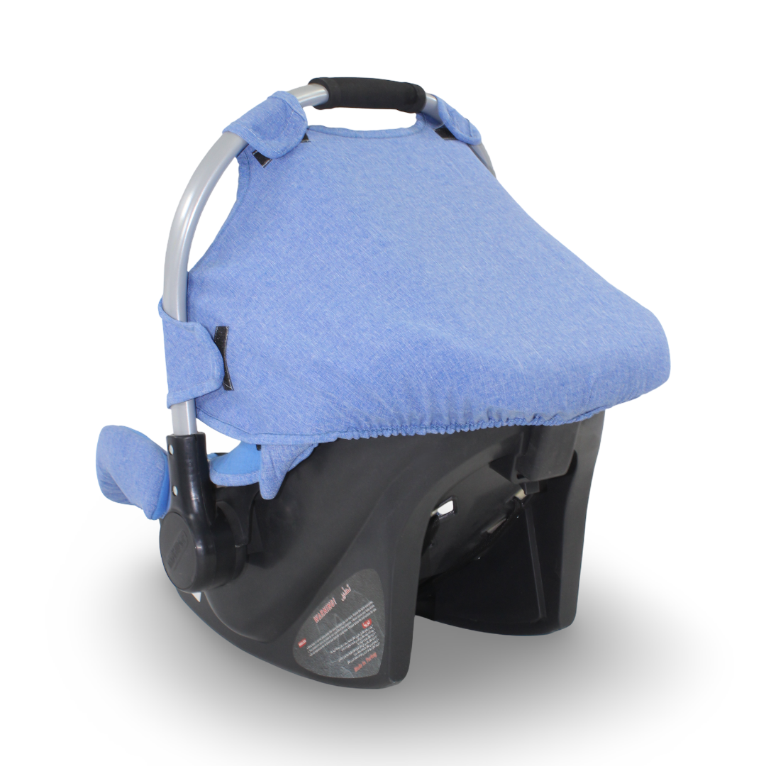Maller Baby Car Seat – Blue & White