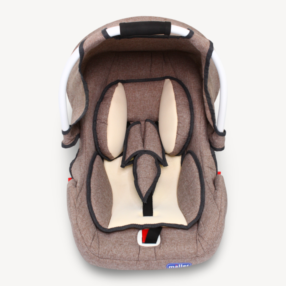 Beige Maller Baby Car Seat – Lightweight, Safe, and Practical