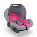 Maller Baby Car Seat – Fuchsia & Grey