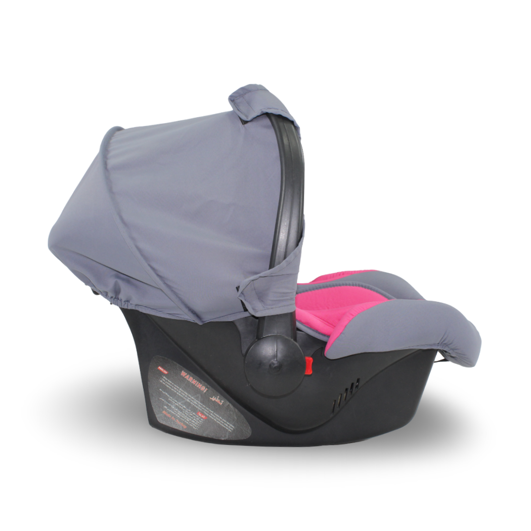 Maller Baby Car Seat – Fuchsia & Grey