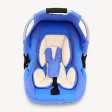 Baby Blue & White Maller Baby Car Seat – Lightweight, Safe, and Practical