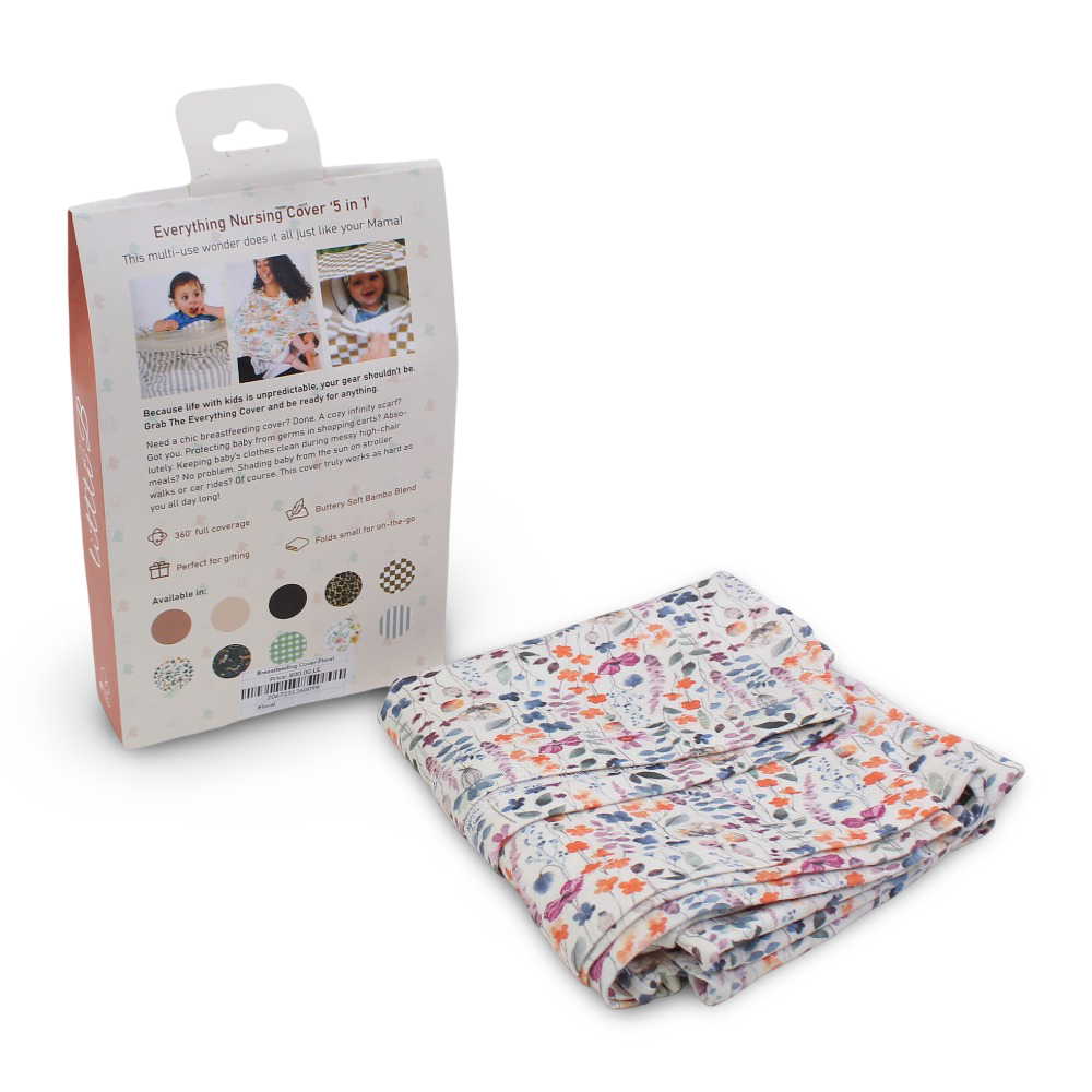 Little B Breastfeeding Cover – Floral Print Design