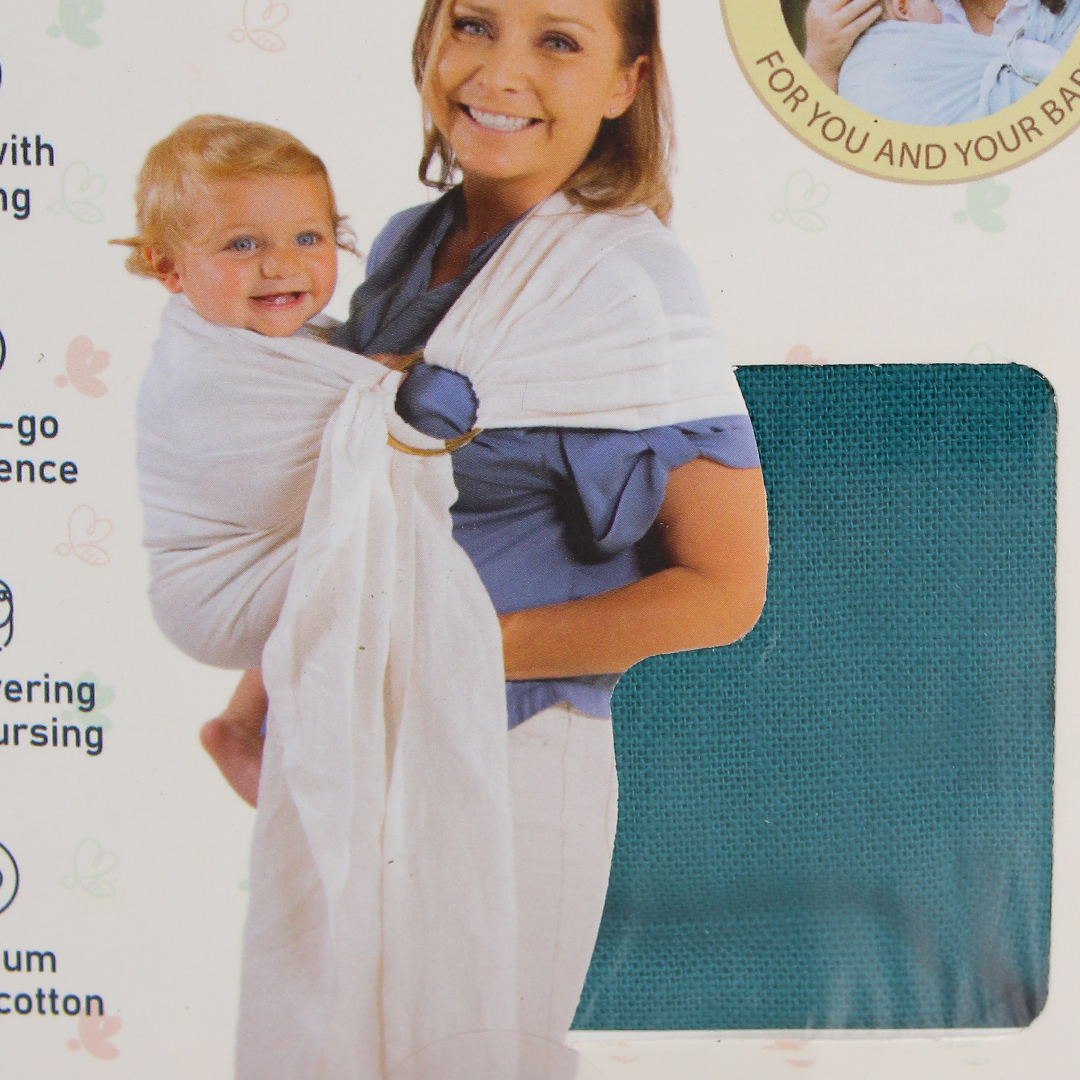 Little B Cotton Sumaya Sling – Emerald Green