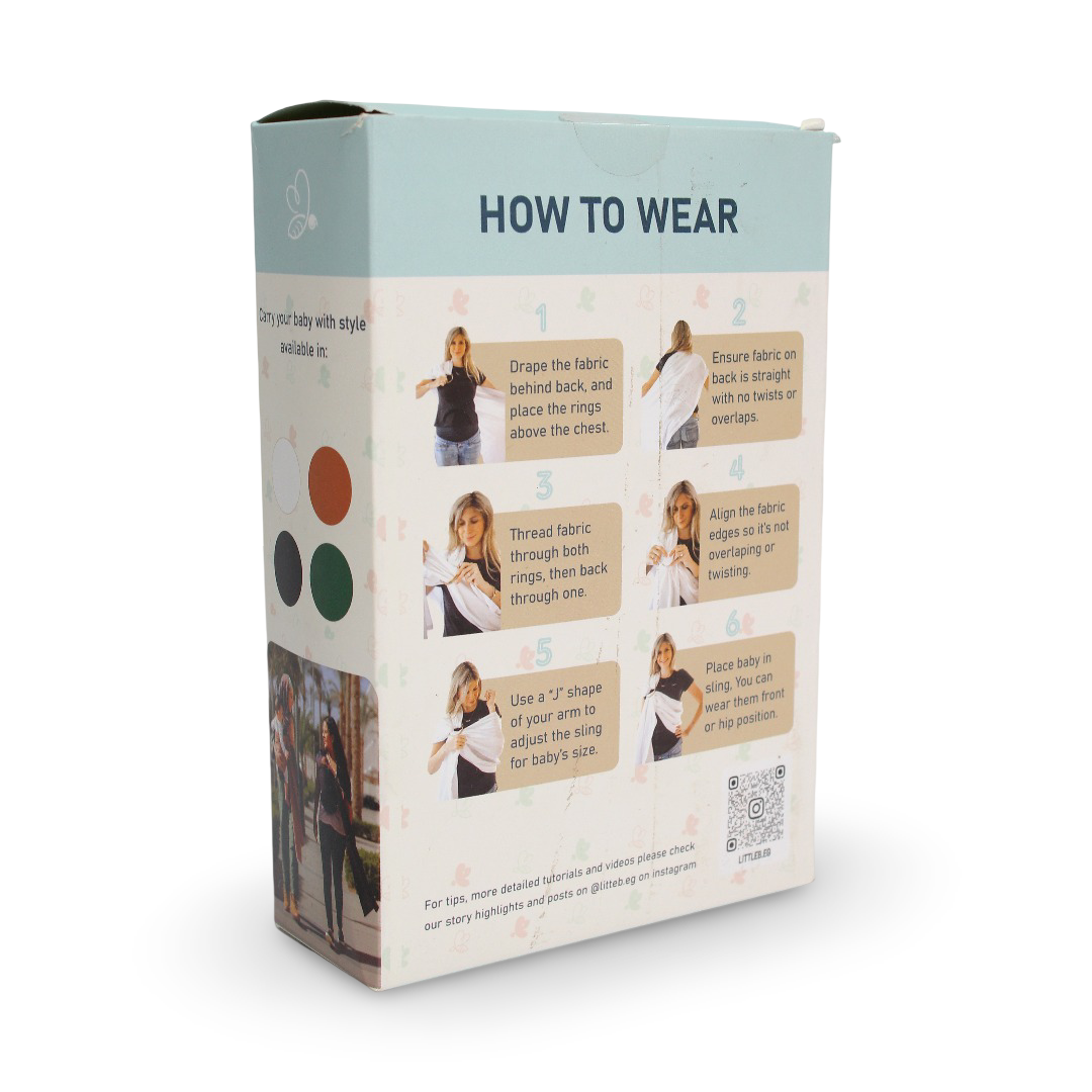 Little B Cotton Sumaya Sling – Emerald Green