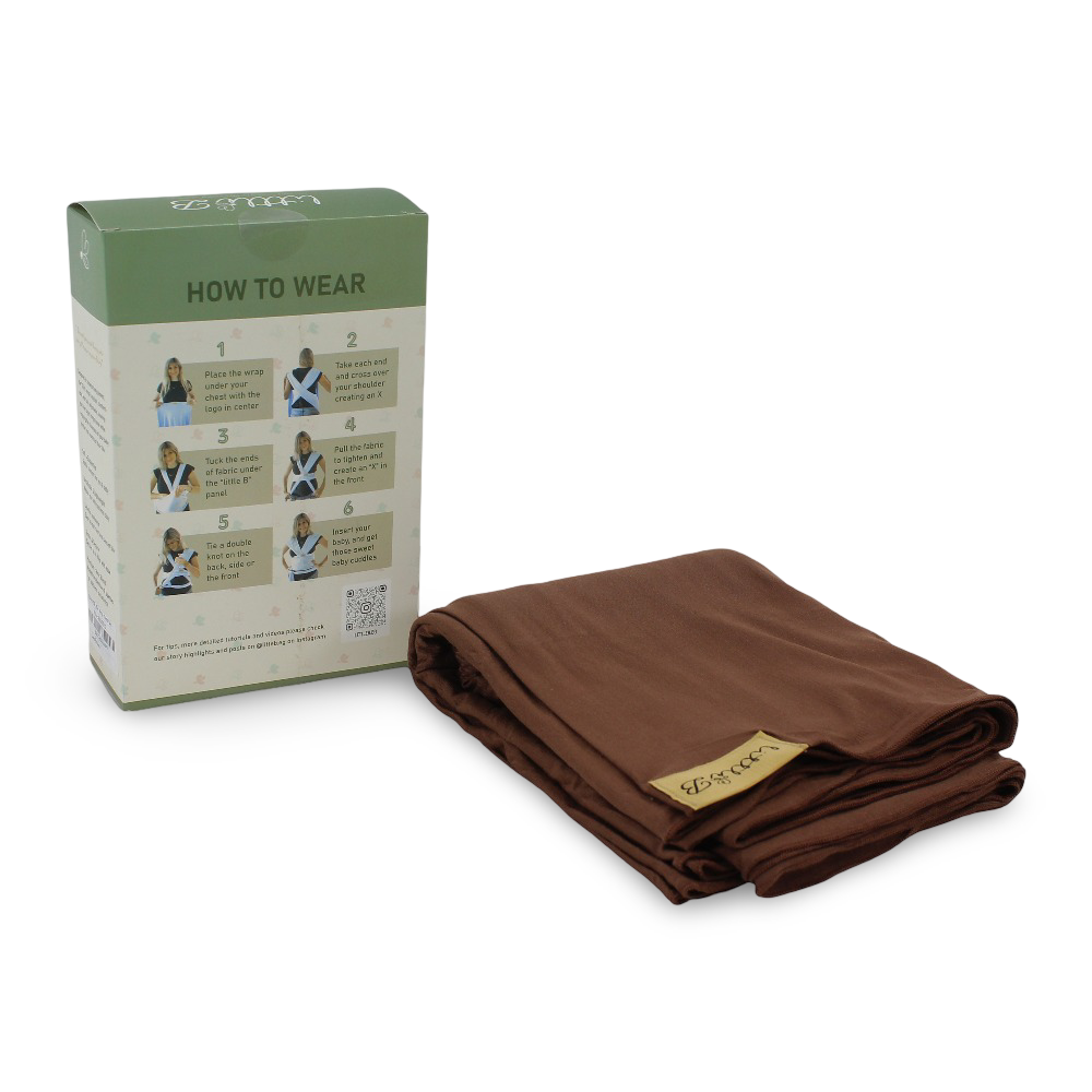 Little B The Ellie Wrap - Coco Brown