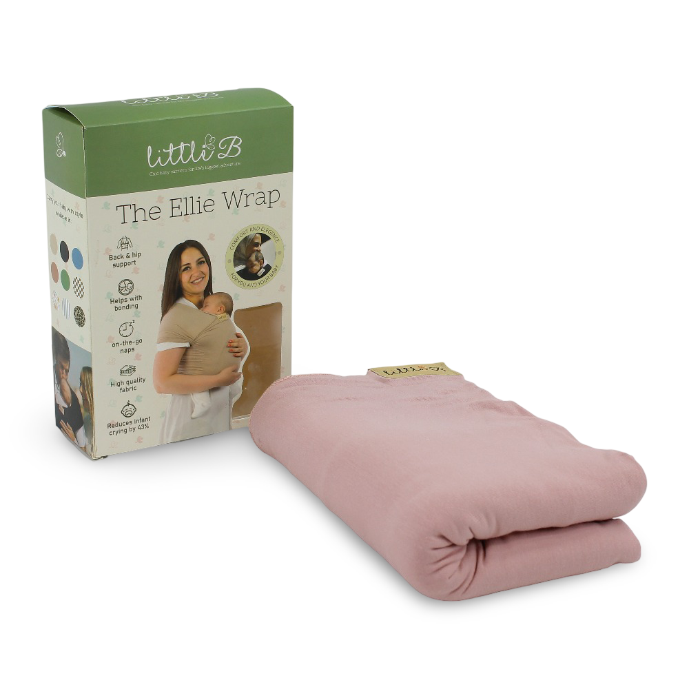 Little B Ellie Wrap – Pink - Baby Essentials