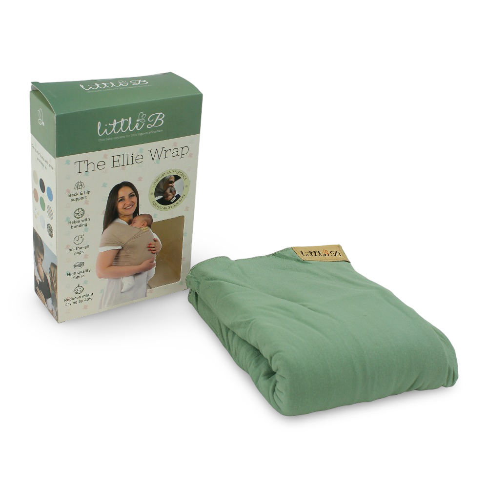 Little B The Ellie Wrap - Sage Green