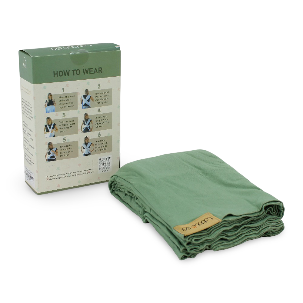 Little B The Ellie Wrap - Sage Green