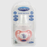 Baby Time Baby Silicone Orthodontic Opaque Soother With Cap No:1