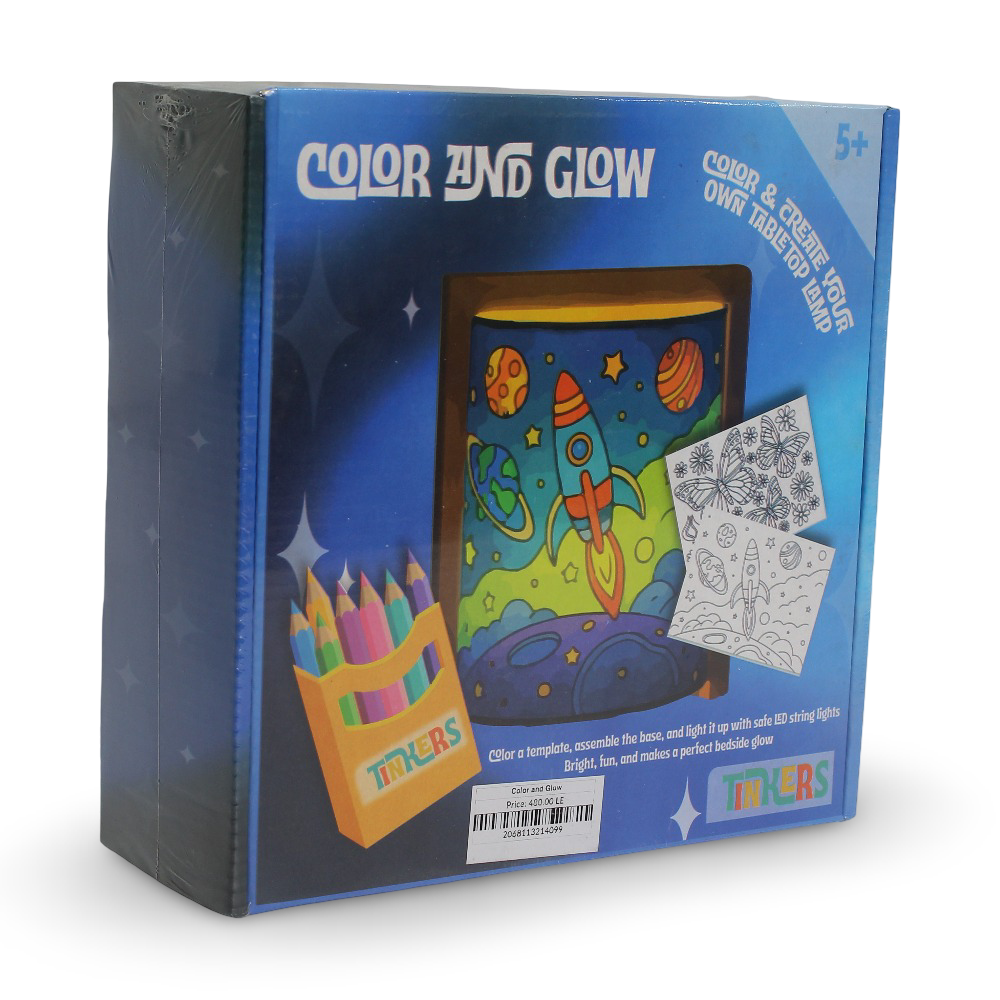 Color and Glow - Create Your Own Tabletop Lamp - Toys - Tinkers