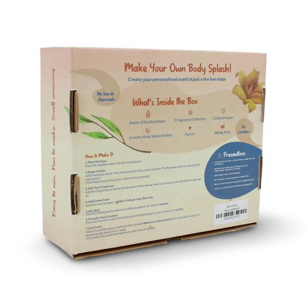 Body Splash Making Kit DIY Set