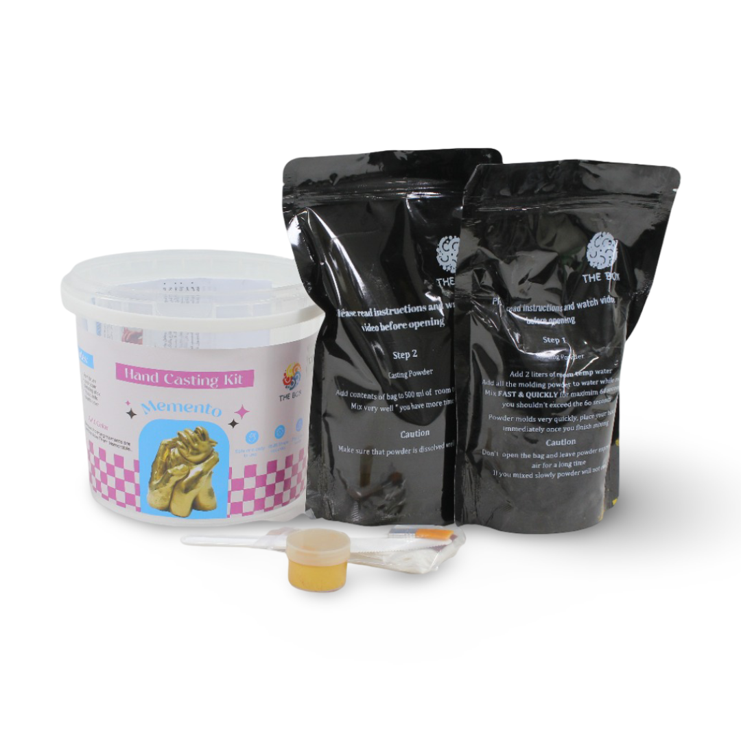 DIY Hand Casting Kit – Gold - Toys - Entertainia
