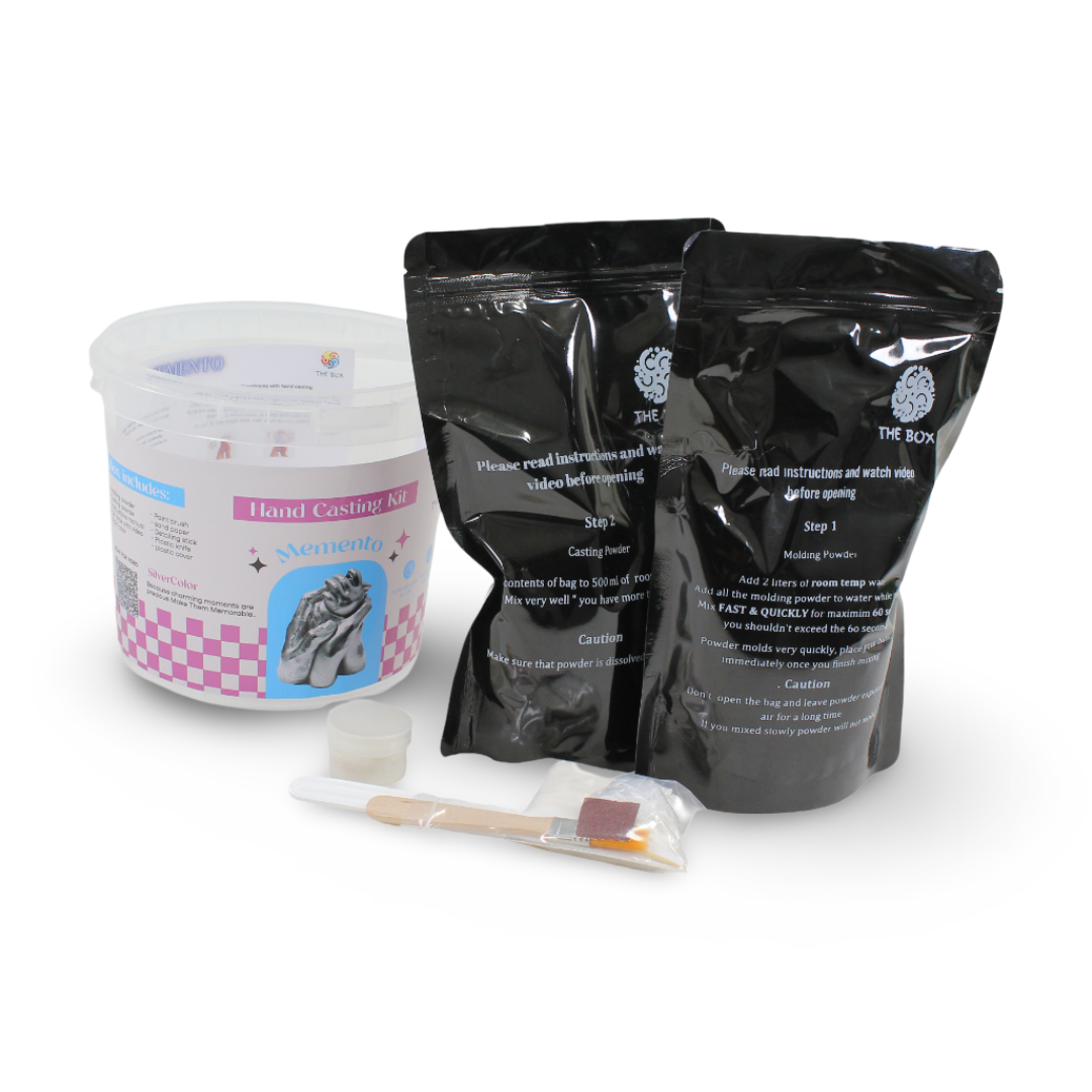 DIY Hand Casting Kit – Silver - Toys - Entertainia