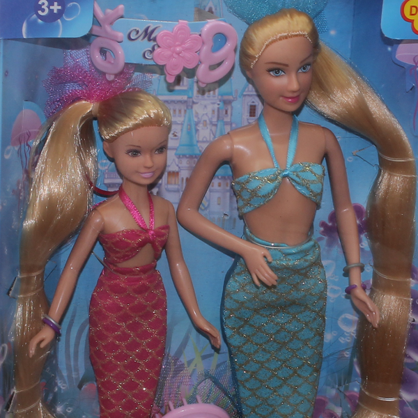 Defa Lucy Mermaid Sisters Doll Set with Accessories