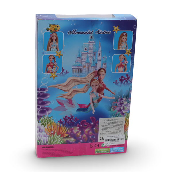 Defa Lucy Mermaid Sisters Doll Set with Accessories