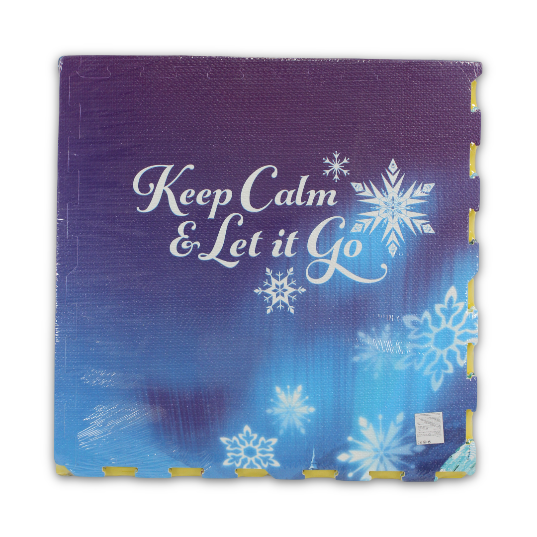 Frozen Foam Floor Puzzle Mat – 122×122cm