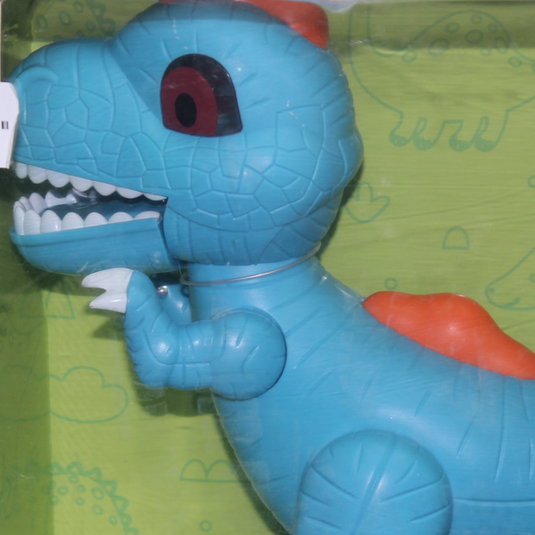Junior Megasaur Spraying Dinosaur Toy (Light & Sound & Spray) – Baby Blue