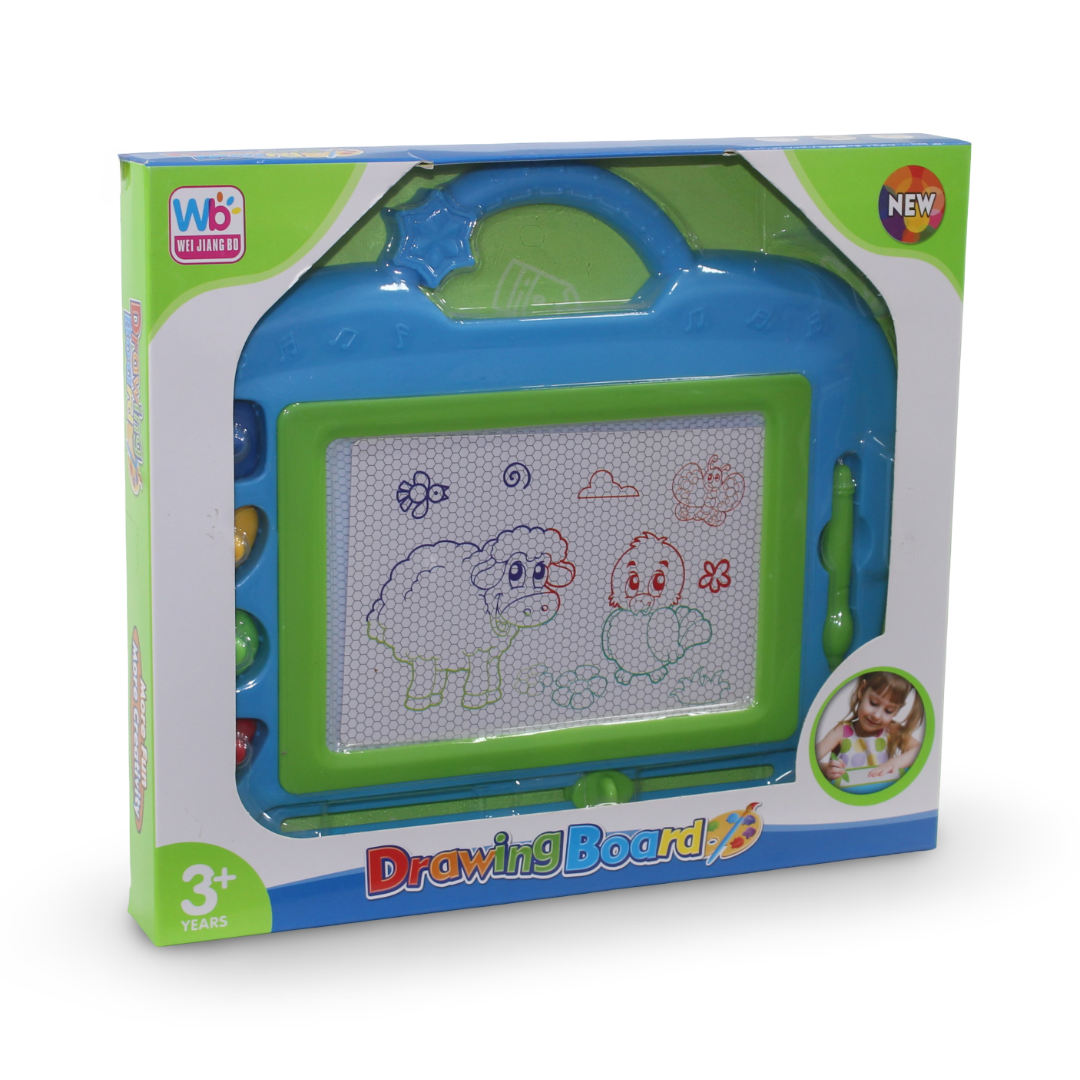 Magnetic Drawing Board – Baby Blue - Toys - OKO