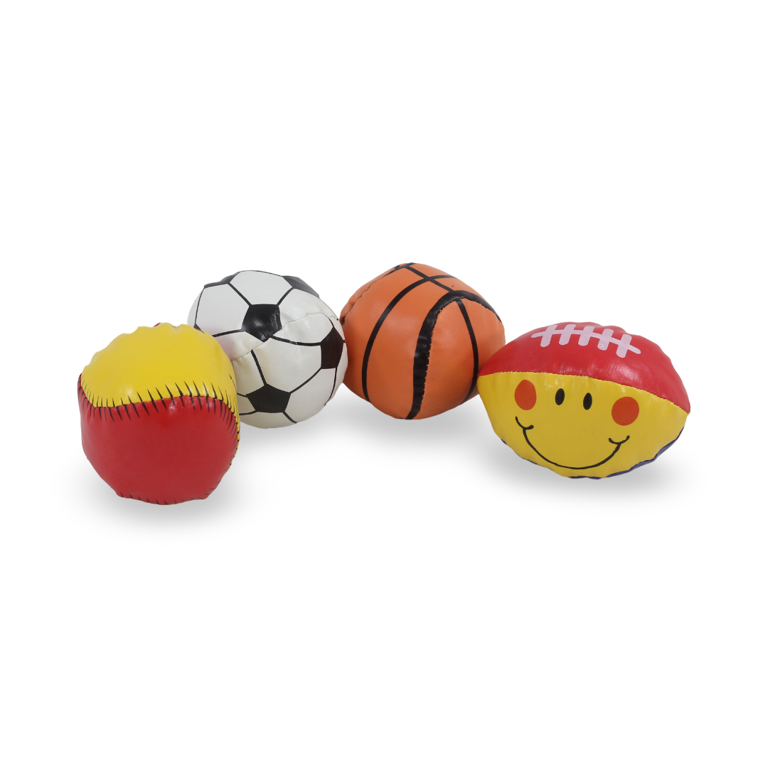 Children's 4 Sports Balls - Toys - OKO
