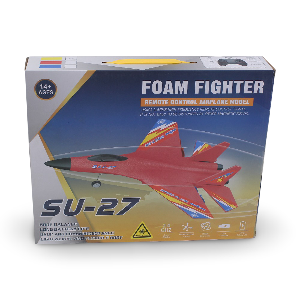 Foam Fighter Remote Control Airplane Model - Toys - OKO