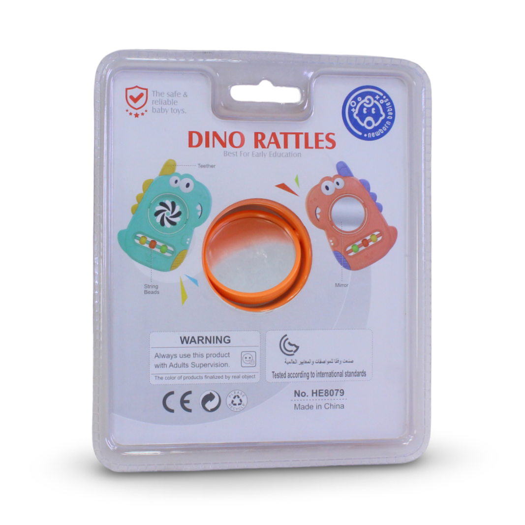 Huanger Dino Rattle – Salmon