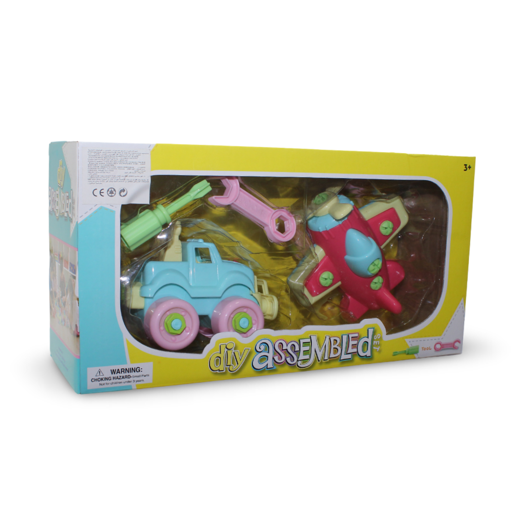 DIY Assembled Take-Apart Animal Toy Set – Airplane