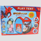 Boys' Play Tent with 100 Balls – Fun & Interactive Playtime!