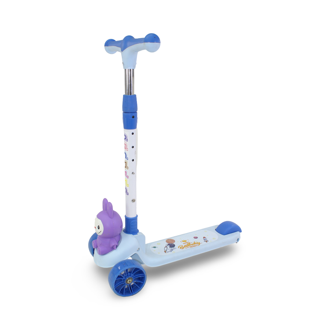 Labubu 3-Wheels Scooter – Baby Blue