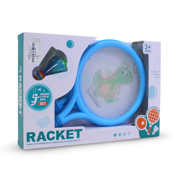 Dino Racket Set – Baby Blue