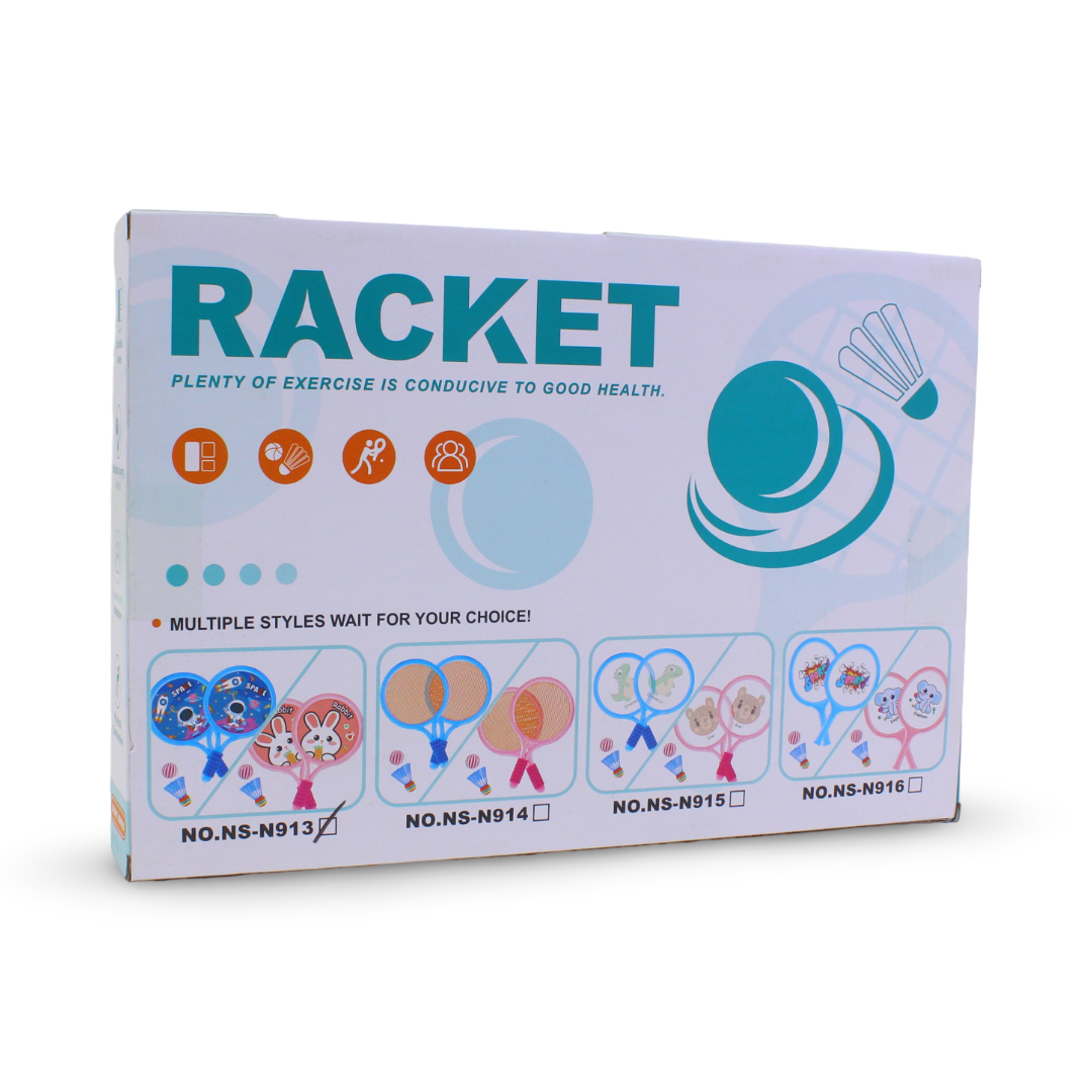 Space Racket Set – Baby Blue