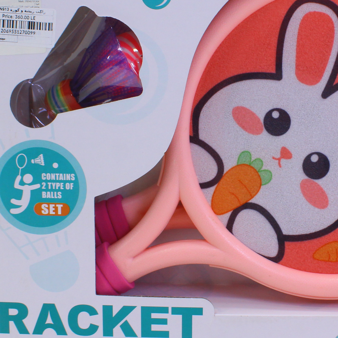 Rabbit Racket Set – Pink
