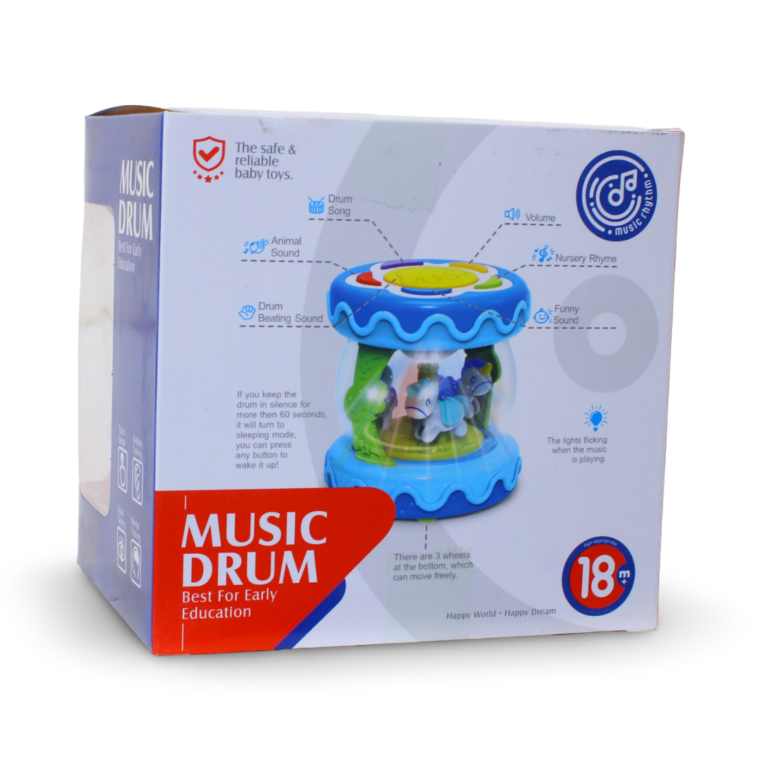 Huanger Musical Drum – Purple & Pink